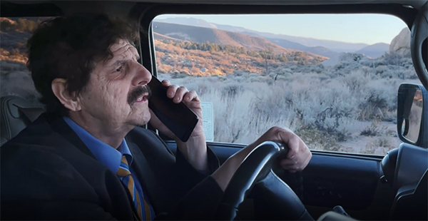 Italian Cowboy scene shot